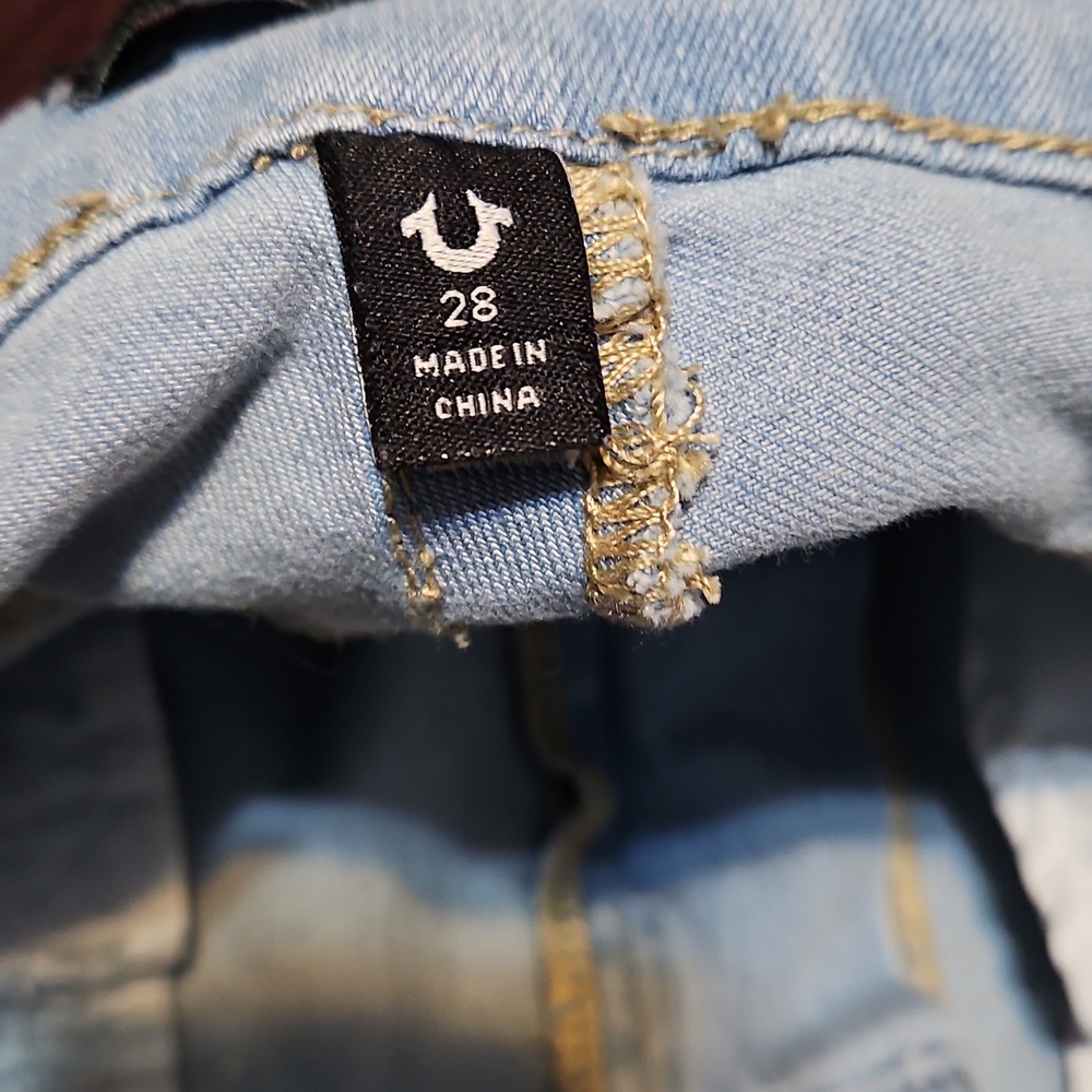 True Religion Billie Mid-Rise Straight-Leg Jeans - Picture 11 of 13